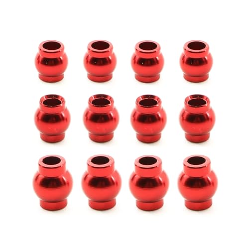 GTFRUQAS Für Arrma 1/18 Für Granite Für Grom 16 Stücke Aluminium Legierung Pivot Ball Kopf Set RC Auto Upgrade Teile Zubehör RC Ersatzteile von GTFRUQAS