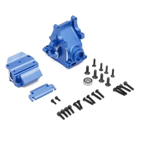 GTFRUQAS Für Arrma 1/8 6S Für Kraton Für Typhon Für Outcast Für Notorious 1/7 Für Infraction Für Limitless Für Mojave Getriebegehäuse Gehäuse Upgrade Teile RC Ersatzteile(Blue) von GTFRUQAS