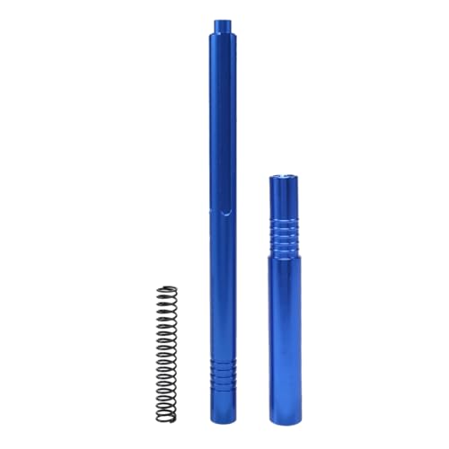 GTFRUQAS Für Arrma Für Senton Für Rock Für Kraton Für Typhon Für Infraction Für Vendetta Big Upgrade Teile 1/8 1/10 Metall Mitte Antriebswelle AR310884 RC Ersatzteile(Blue) von GTFRUQAS