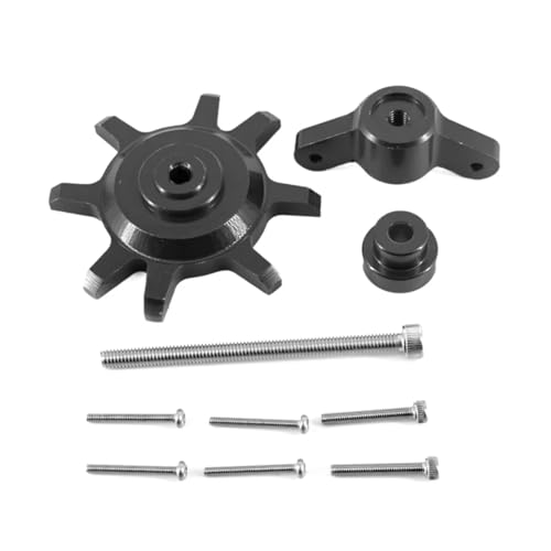 GTFRUQAS Für Axial Für Scx10 Upgrades Teile Metallic 1,9 & 2,2 Zoll Felge Reifen Reparatur Werkzeuge Presse Reifen Entferner Reifen Klemme Rc Auto Zubehör RC Ersatzteile(Black) von GTFRUQAS