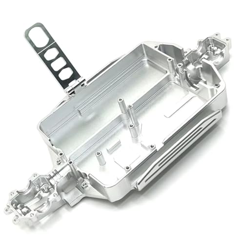 GTFRUQAS Für MJX 1/16 16207 16208 16209 16210 H16 M162 Metall Verbesserte Zubehör Für Chassis RC Auto Teile Ersatz RC Ersatzteile(Silver) von GTFRUQAS