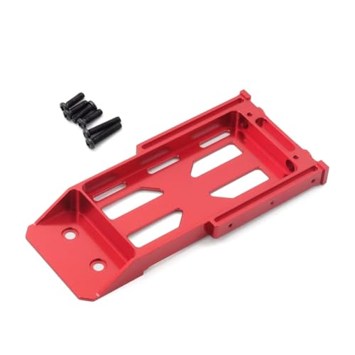 GTFRUQAS Für MN Für MN128 MN86 MN86S MN86KS 4WD G500 1/12 Crawler RC Auto Geändert Teile Metall Upgrade Batterie Montieren Fernbedienung Zubehör RC Ersatzteile(Red) von GTFRUQAS