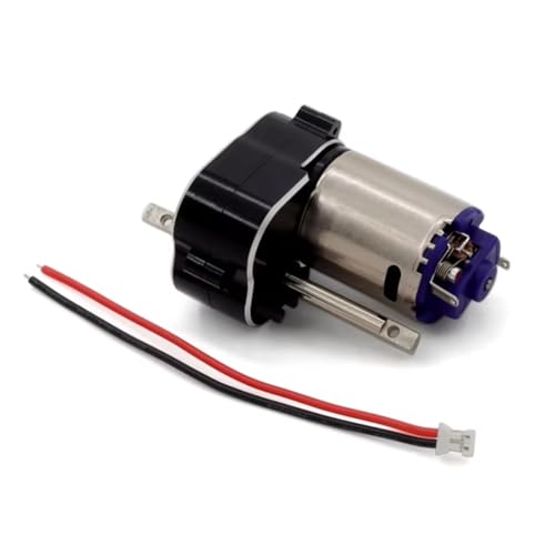 GTFRUQAS Für MN168 Für MN82 Für MN78 Für MN99S 1/12 Metall Übertragung Getriebe Motor Getriebe Metall Getriebe RC Auto Upgrade Teile Upgrade RC Ersatzteile(Black) von GTFRUQAS