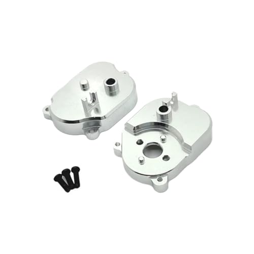 GTFRUQAS Für MN168 Für MN82 Für MN78 Für MN99S 1/12 Metall Übertragung Metall Getriebe Getriebe Gehäuse RC Auto Upgrade Teile Upgrade Zubehör RC Ersatzteile(Silver) von GTFRUQAS