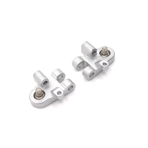 GTFRUQAS Für Mini-Q8 Für Mini-Q9 1/28 Metall Upgrade Geändert Unteren Für Schaukel Arm RC Auto Teile Ersatz Zubehör RC Ersatzteile(Silver) von GTFRUQAS