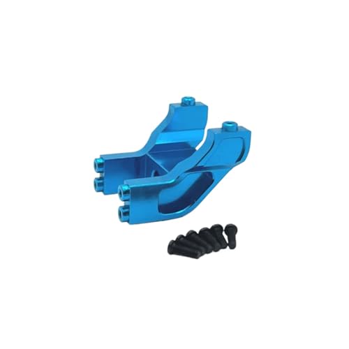 GTFRUQAS Für Mjx Für Hyper Go 14209 14210 1/14 Metall Schwanz Für Flügel Halterung Halter RC Fernbedienung Auto Upgrade Teile Zubehör RC Ersatzteile(Blue) von GTFRUQAS