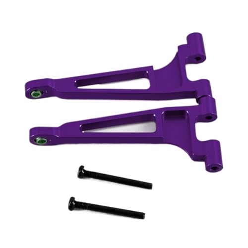 GTFRUQAS Für Mjx Für Hyper Go 14210 14209 1/14 Upgrade Teile Metall Hinten Oberen Für Schaukel Arm Für Rc Auto CNC Aluminium Zubehör RC Ersatzteile(Purple) von GTFRUQAS