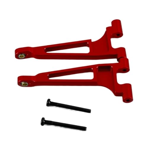 GTFRUQAS Für Mjx Für Hyper Go 14210 14209 1/14 Upgrade Teile Metall Hinten Oberen Für Schaukel Arm Für Rc Auto CNC Aluminium Zubehör RC Ersatzteile(Red) von GTFRUQAS