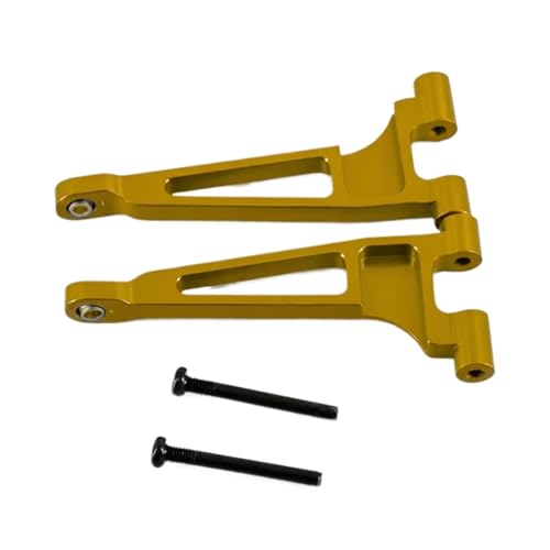 GTFRUQAS Für Mjx Für Hyper Go 14210 14209 1/14 Upgrade Teile Metall Hinten Oberen Für Schaukel Arm Für Rc Auto CNC Aluminium Zubehör RC Ersatzteile(Yellow) von GTFRUQAS