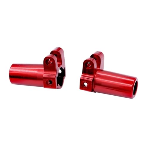 GTFRUQAS Für Mn Für MN128 MN86 MN86S MN86K MN86KS G500 1/12 Metall Hinterachse Adapter Hinterachse Tasse RC Auto Upgrade Teile Zubehör RC Ersatzteile(Red) von GTFRUQAS