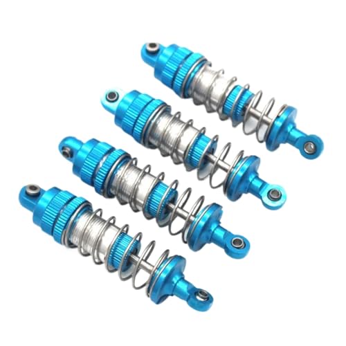 GTFRUQAS Für Scy Für 16101 16102 16103 16104 16106 16201 RC 1/16 Metall Upgrade Teile Für Fernbedienung Fahrzeug Öl Druck Stoßdämpfer Teile RC Ersatzteile(Sky Blue) von GTFRUQAS