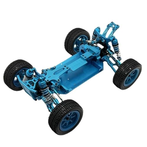 GTFRUQAS Für WLtoys 1/14 144010 144001 144002 Upgrade Zubehör Metall Modifizierten Rahmen RC Auto Ersatzteile RC Ersatzteile(Blue) von GTFRUQAS