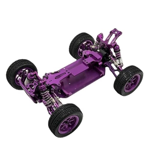 GTFRUQAS Für WLtoys 1/14 144010 144001 144002 Upgrade Zubehör Metall Modifizierten Rahmen RC Auto Ersatzteile RC Ersatzteile(Purple) von GTFRUQAS