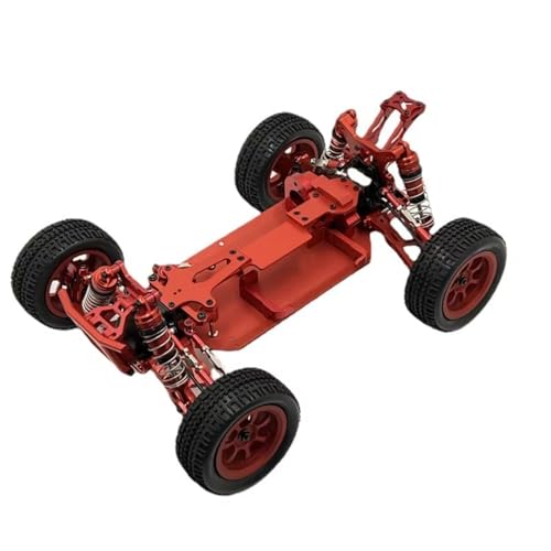 GTFRUQAS Für WLtoys 1/14 144010 144001 144002 Upgrade Zubehör Metall Modifizierten Rahmen RC Auto Ersatzteile RC Ersatzteile(Red) von GTFRUQAS