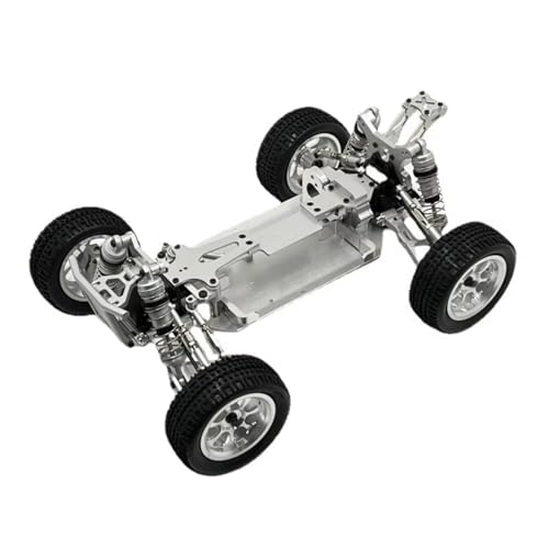 GTFRUQAS Für WLtoys 1/14 144010 144001 144002 Upgrade Zubehör Metall Modifizierten Rahmen RC Auto Ersatzteile RC Ersatzteile(Silver) von GTFRUQAS