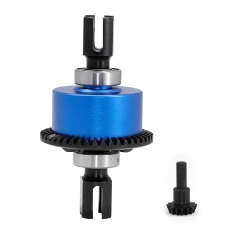 GTFRUQAS RC Ersatzteile Für Arrma Für Kraton Für Outcast Für Felony 1/7 1/8 6S Für Mojave 43T 10T Metall Vorne Hinten Differential Upgrade Teile Zubehör(Blue) von GTFRUQAS