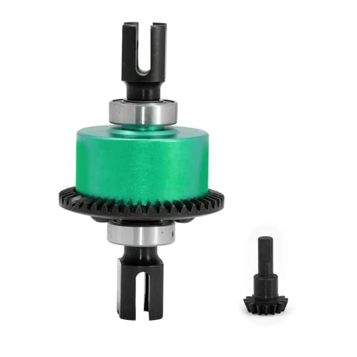 GTFRUQAS RC Ersatzteile Für Arrma Für Kraton Für Outcast Für Felony 1/7 1/8 6S Für Mojave 43T 10T Metall Vorne Hinten Differential Upgrade Teile Zubehör(Green) von GTFRUQAS