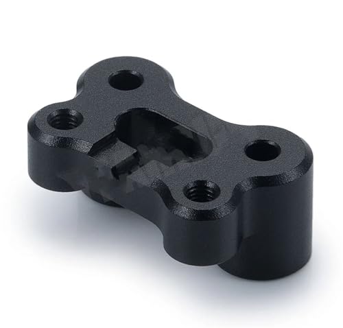 GTFRUQAS RC Ersatzteile Für Axial Für SCX6 Für AXI05000 Für Wrangler AXI05001 Für Trail Für Honcho 1/6 Metallanpassung Servo Mount RC Crawler Car Model Teilezubehör(Size a) von GTFRUQAS