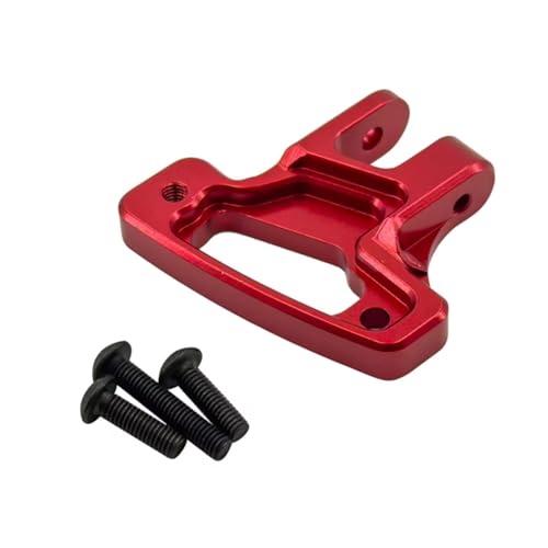 GTFRUQAS RC Ersatzteile Für Axial Für Scx10 Pro 1/10 Upgrade Teile Skala Spielzeug Fernbedienung Rc Crawler Auto Zubehör Metall Aluminium Panhard Für Chassis Montieren(Red) von GTFRUQAS