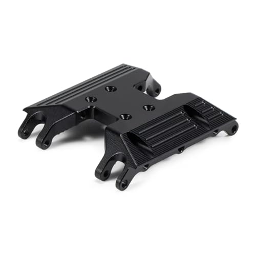 GTFRUQAS RC Ersatzteile Für Capra Für Axial Für UTB18 1/18 RC Crawler Für Chassis Getriebe Montieren Upgrade Teile Bearbeitete Aluminium Skid Platte Getriebe Schiebe Platte(Black) von GTFRUQAS