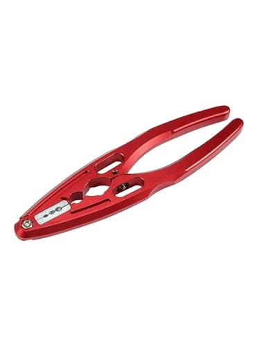 GTFRUQAS RC Ersatzteile Für Crawler Boote Drohnen Gebaut 1/10 RC Auto 1 Stücke Aluminium Zange Kugelgelenk Montage Demontage Werkzeug Schock Körper Welle Halter(Red) von GTFRUQAS