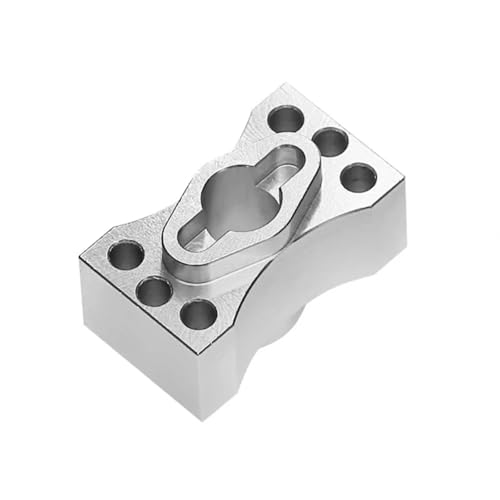 GTFRUQAS RC Ersatzteile Für Losi Für LMT 4WD Solid Axle Für Monster Truck 1/8 RC Car Metall Differential Spool Diff Locker Spool Upgrade Teile Zubehör(Silver) von GTFRUQAS