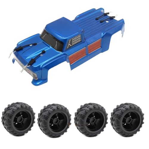 GTFRUQAS RC Ersatzteile Für MJX 14210 Für Hyper Für Go H14BM 1/14 Für Monster Truck Körper Shell Rad Reifen RC Auto Upgrade Teile Zubehör Spielzeug Hobbies Modifikation(Body with Wheel 2) von GTFRUQAS