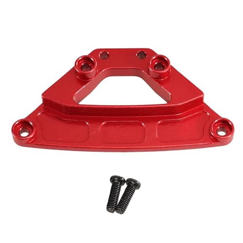 GTFRUQAS RC Ersatzteile Für MJX Für Hyper Go 14301 14302 14303 1/14 RC Metall Front Auto Shell Säule Befestigung Teile Auto Upgrade Teile Geändert Zubehör(Red) von GTFRUQAS