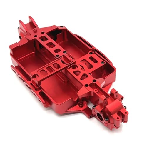 GTFRUQAS RC Ersatzteile Für MJX Für Hyper Go 16207 16208 16209 16210 H16 M162 1/16 Metall Körper Für Chassis RC Auto Upgrade Teile Geändert Zubehör(Red) von GTFRUQAS