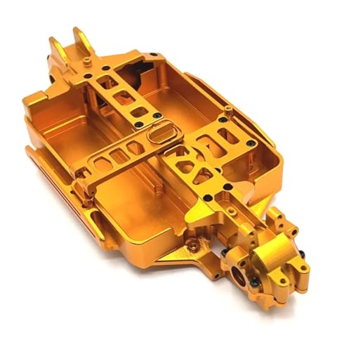 GTFRUQAS RC Ersatzteile Für MJX Für Hyper Go 16207 16208 16209 16210 H16 M162 1/16 Metall Körper Für Chassis RC Auto Upgrade Teile Geändert Zubehör(Yellow) von GTFRUQAS