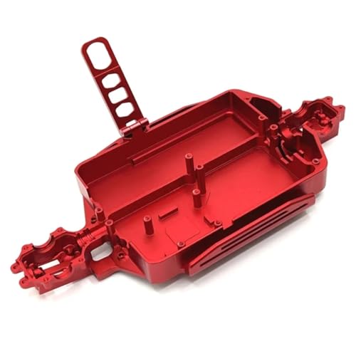 GTFRUQAS RC Ersatzteile Für MJX Für Hyper Go 16207 16208 16209 16210 H16 M162 1/16 RC Auto Metall Körper Für Chassis Upgrade Teile Zubehör(Red) von GTFRUQAS