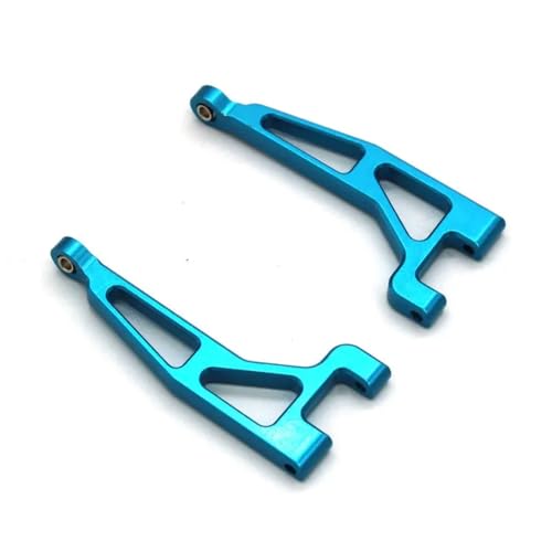 GTFRUQAS RC Ersatzteile Für MJX Für Hyper Go 16207 H16PL 1/16 Hinten Oberen Für Schaukel Arm RC Auto Metall Upgrade Teile Modifizierte Zubehör Ersatz DIY Teile(Blue) von GTFRUQAS