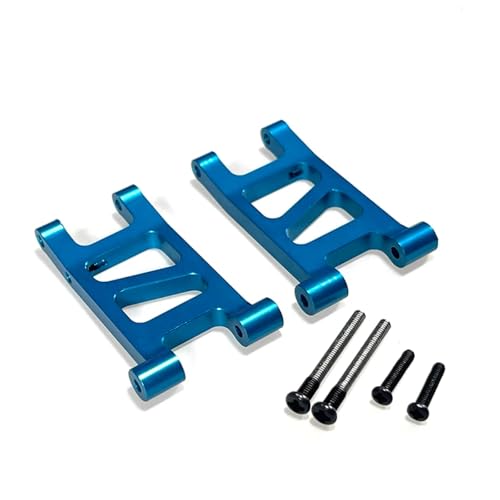 GTFRUQAS RC Ersatzteile Für Mjx Für Hyper Go 1/14 14301 14302 14303 Fernbedienung Auto Geändert Zubehör Teile Verbesserte Metall Rear Lower Für Schaukel Arm(Blue) von GTFRUQAS