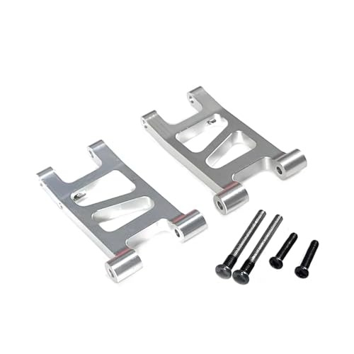 GTFRUQAS RC Ersatzteile Für Mjx Für Hyper Go 1/14 14301 14302 14303 Fernbedienung Auto Geändert Zubehör Teile Verbesserte Metall Rear Lower Für Schaukel Arm(Silver) von GTFRUQAS