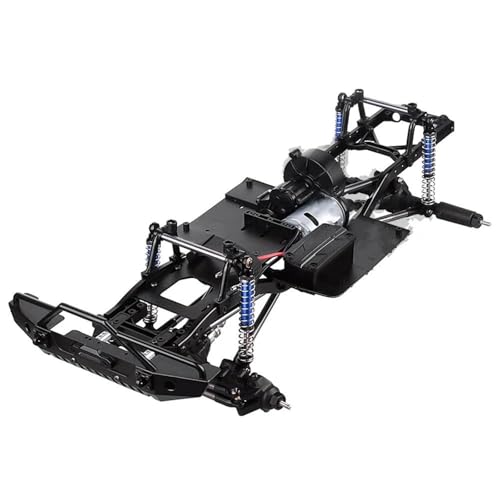 GTFRUQAS RC Ersatzteile Für SCX10 Für SCX10 II 90046 90047 1/10 313mm 12,3 "Radstand Montiert Rahmen Chassis RC Crawler Auto Teile Ersatz Auto Zubehör(Size B) von GTFRUQAS