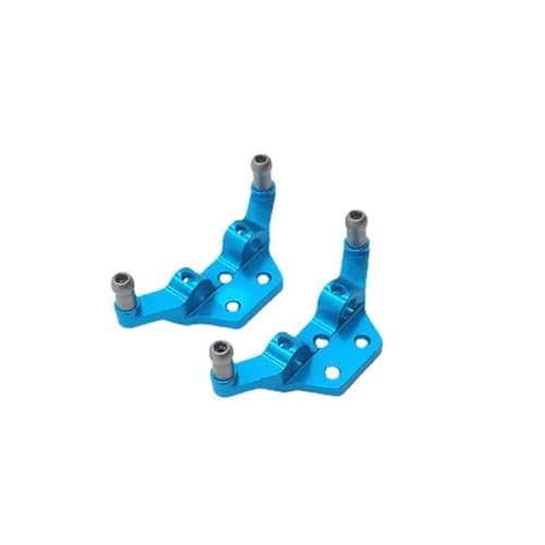 GTFRUQAS RC Ersatzteile Für Wltoys P929 P939 K979 K989 K999 K969 1/28 Fernbedienung Rc Auto Metall Stoßdämpfer Lenkung Tasse Cvd Rocker Arm Zubehör(Blue) von GTFRUQAS