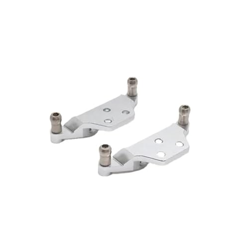 GTFRUQAS RC Ersatzteile Für Wltoys P929 P939 K979 K989 K999 K969 1/28 Fernbedienung Rc Auto Metall Stoßdämpfer Lenkung Tasse Cvd Rocker Arm Zubehör(Gray) von GTFRUQAS