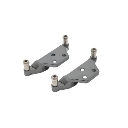 GTFRUQAS RC Ersatzteile Für Wltoys P929 P939 K979 K989 K999 K969 1/28 Fernbedienung Rc Auto Metall Stoßdämpfer Lenkung Tasse Cvd Rocker Arm Zubehör(Silver) von GTFRUQAS