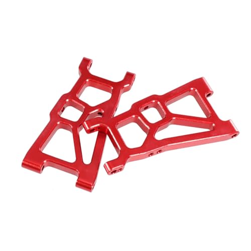 GTFRUQAS RC Ersatzteile Für ZD Für Racing DBX-10 1/10 Metall Front Lower Arm Vorne Für Schaukel Arm RC Fernbedienung Auto Für Wüste Geländewagen Upgrade Zubehör(Red) von GTFRUQAS