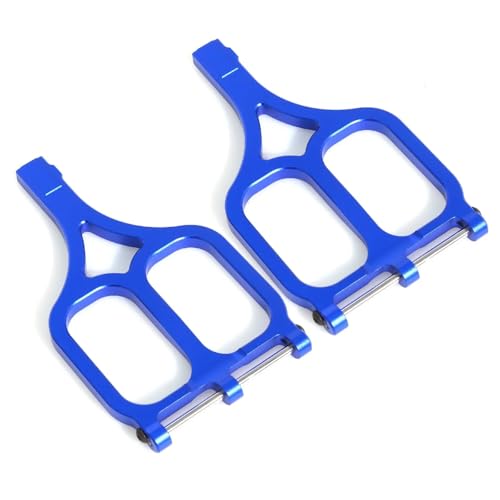 RC Ersatzteile Für Traxxas Für E-Maxx Für T-Maxx 1/10 RC Auto Metall Vorne Hinten Oberen Suspension Arm 5131R Upgrade DIY Teile Geändert Zubehör(Blue) von GTFRUQAS