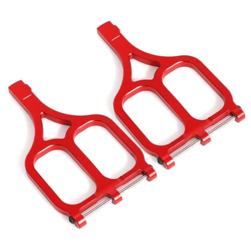 RC Ersatzteile Für Traxxas Für E-Maxx Für T-Maxx 1/10 RC Auto Metall Vorne Hinten Oberen Suspension Arm 5131R Upgrade DIY Teile Geändert Zubehör(Red) von GTFRUQAS