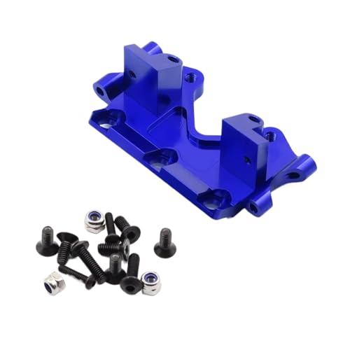 RC Ersatzteile Für Traxxas Für Slash 2WD Für Rustler Für Stampede Für Bandit 1/10 1 Pcs Metall Front Lower Bulkhead Ersatz Upgrade Teile RC Auto(Blue) von GTFRUQAS