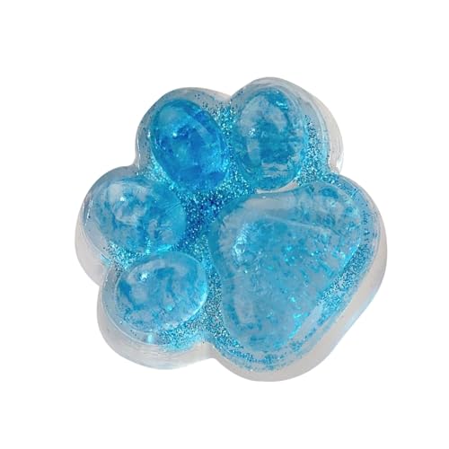 GTFYUDGH 2 Stück 7x6cm Pfote Squeeze Ball - Handgemachte Squishy Big Cat Paw, Giant Paw Squishy, Cat Paw Squishy, Katzenpfoten Squishy, Katzenpfoten Squeeze Quetschspielzeug, Katzenpfoten Quetschbälle von GTFYUDGH