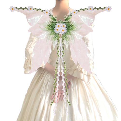 GTFYUDGH Feenflügel für Mädchen | Feenkostüm für Erwachsene - Festdekoration für Halloween Karneval Weihnachten Partys Feste Feiertage GTFYUDGH Feenflügel für Mädchen | Feenkostüm für Erwachsene - Festdekoration für Halloween Karneval Weihnachten Partys Feste Feiertage von GTFYUDGH