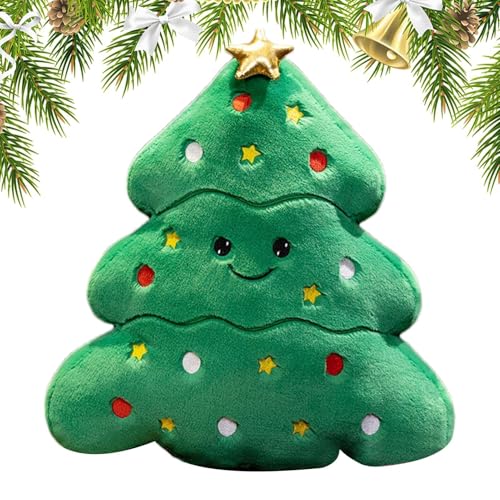 GTFYUDGH Lebkuchenmann Plüsch - Lebkuchenmann Kissen, Weihnachts Plüsch De-KOR, Weihnachtsbaum Plüschtier, Weihnachts Lebkuchen Kissen Plushie, Lebkuchen Wurfkissen Weihnachts Dekoration von GTFYUDGH