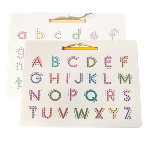 GTFYUDGH Magnetische Nachfahrtafel - Beidseitige Vorschul-Lernaktivitäten - Schreibpuzzle Lernspielzeug Für Kinder Kindergarten Vorschule Hausunterricht GTFYUDGH Magnetische Nachfahrtafel - Beidseitige Vorschul-Lernaktivitäten - Schreibpuzzle Lernspielzeug Für Kinder Kindergarten Vorschule Hausunterricht von GTFYUDGH