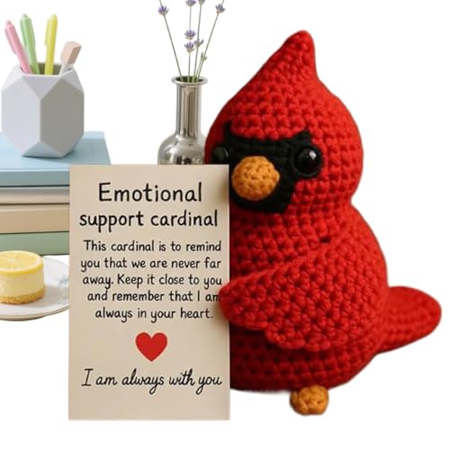 GTFYUDGH Positives Häkeltier Emotionale Handgefertigte Häkelvögel - Kleine Inspirierende Häkeltier Vogel Deko - Feiertage Valentinstag Geburtstag Frauen Kolleginnen Freundinnen GTFYUDGH Positives Häkeltier Emotionale Handgefertigte Häkelvögel - Kleine Inspirierende Häkeltier Vogel Deko - Feiertage Valentinstag Geburtstag Frauen Kolleginnen Freundinnen von GTFYUDGH