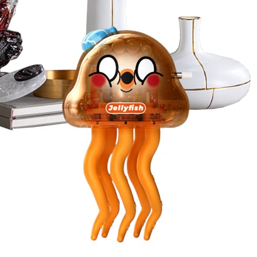 GTFYUDGH Quallen Spielzeug | Aufziehspielzeug Tanzende Krabbelnde Qualle,Meerestier Lernspielzeug Für Kleinkinder Mädchen Baby GTFYUDGH Quallen Spielzeug | Aufziehspielzeug Tanzende Krabbelnde Qualle,Meerestier Lernspielzeug Für Kleinkinder Mädchen Baby von GTFYUDGH