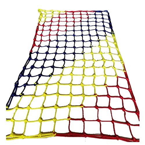 Kletternetz Treppen Balkon Schutzseil Netz, Sicherheitsnetz Kinder, Draussen Dekor Netz Schutz Zaun Kletternetz Outdoor-Kletternetz Fitness Net Für Kinder Balkon Treppenschutznetz(Größe:1x2m) ( Color von GTRHTYJ