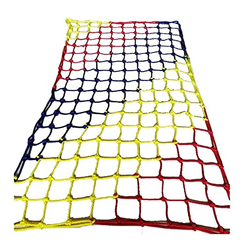 Kletternetz Treppen Balkon Schutzseil Netz, Sicherheitsnetz Kinder, Draussen Dekor Netz Schutz Zaun Kletternetz Outdoor-Kletternetz Fitness Net Für Kinder Balkon Treppenschutznetz ( Color : 10X10cm , von GTRHTYJ